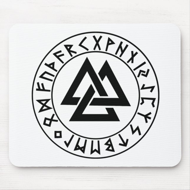 den mousepadhorTri-Triangeln runan skyddar Musmatta (Framsidan)