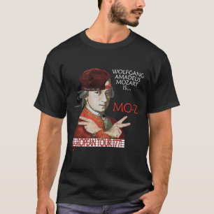 Den Mozart "Mo-z" europén turnerar skjortan (mana T Shirt