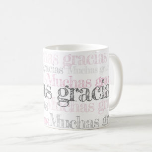 Den Muchas gracias/spanjoren tackar dig att kupa Kaffemugg