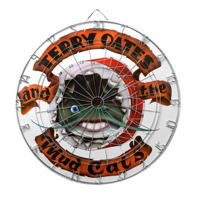 Den Mudcat pilen stiger ombord Darttavla (Framsidan)