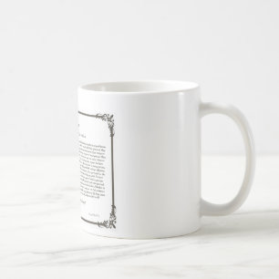 Den Mug=Daily för Desideratadiktkaffe Kaffemugg