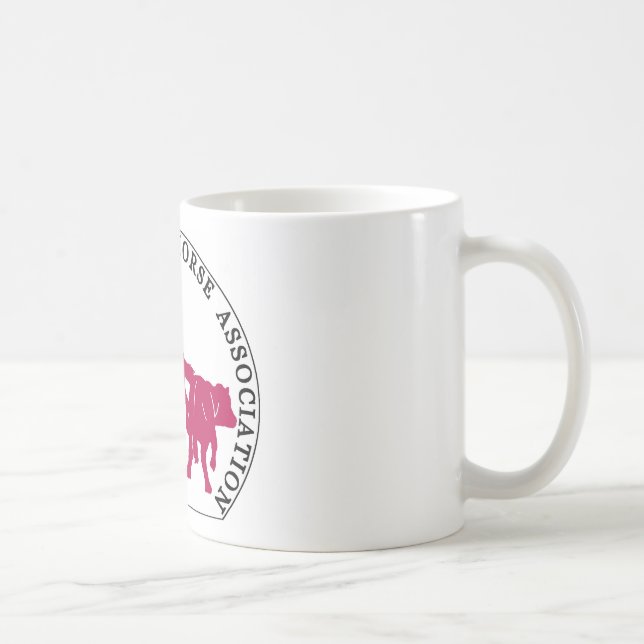 Den muggCabernet CHA Interieur Blanc logotypen Kaffemugg (Höger)