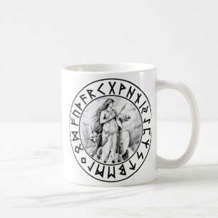 den muggFreya runan skyddar Kaffemugg
