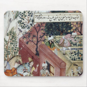 Den Mughal kejsaren Babur Musmatta