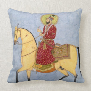 Den Mughal kejsaren Farrukhsiyar (1683-1719) Kudde