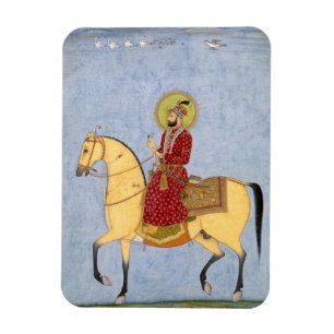 Den Mughal kejsaren Farrukhsiyar (1683-1719) Magnet