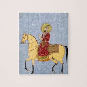 Den Mughal kejsaren Farrukhsiyar (1683-1719) Pussel