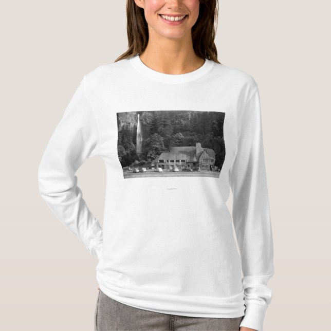 Den Multnomah logen och nedgångar fotograferar Tee Shirt (Framsida)