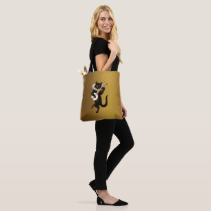 Den musikaliska katten, tygkasse