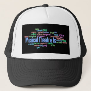 Den musikaliska theatren är hatten keps