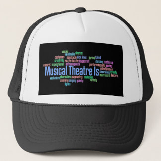 Den musikaliska theatren är hatten keps