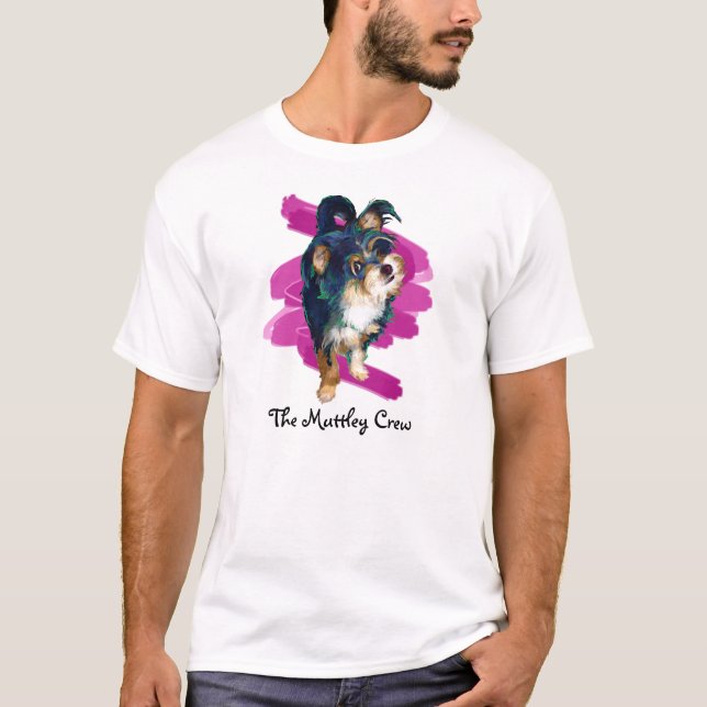 Den Muttley besättningen Tee Shirt (Framsida)