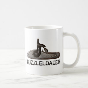 Den Muzzleloader breechen & bultar, svarten pudrar Kaffemugg
