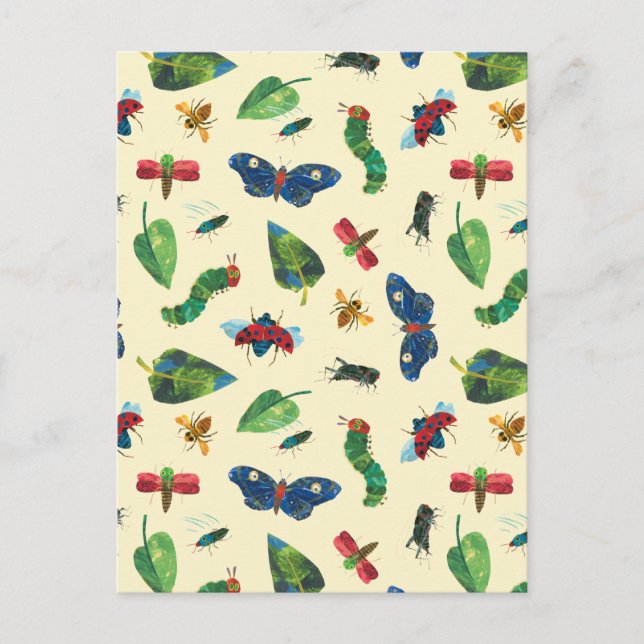 Den mycket Hungriga vattenpelaren är Mönster Vykort (Framsida)