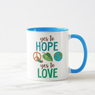 Den mycket Hungriga vattenpelaren Ja till Hope Mugg