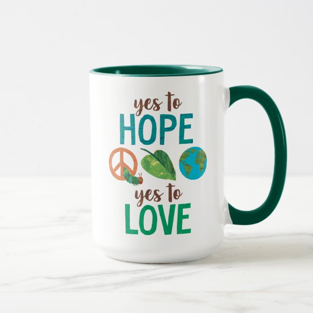 Den mycket Hungriga vattenpelaren Ja till Hope Mugg (Höger)