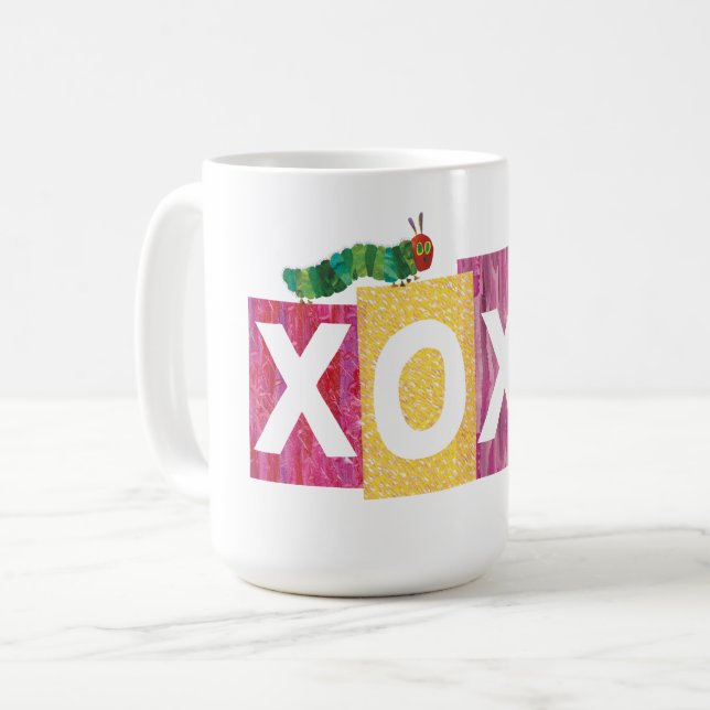 Den mycket Hungriga vattenpelaren | XOX Kaffemugg (Framsida vänster)