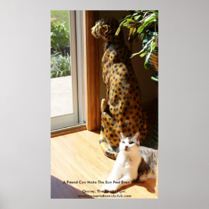Den mycket minsta tigern & dåligakattungen poster