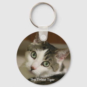 Den mycket minsta tigern Keychain Nyckelring