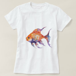 Den Mycket Oroliga Guldfisk T-Shirten T Shirt