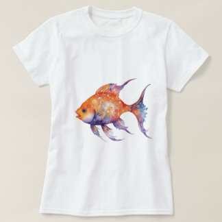 Den Mycket Oroliga Guldfisk T-Shirten T Shirt