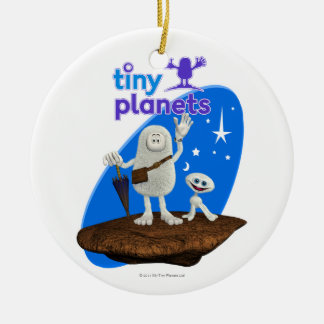 Den mycket små planetbingen & Bong Julgransprydnad Keramik