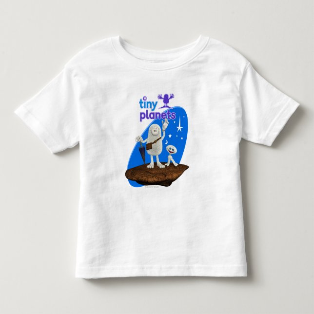 Den mycket små planetbingen & Bong T Shirt (Framsida)