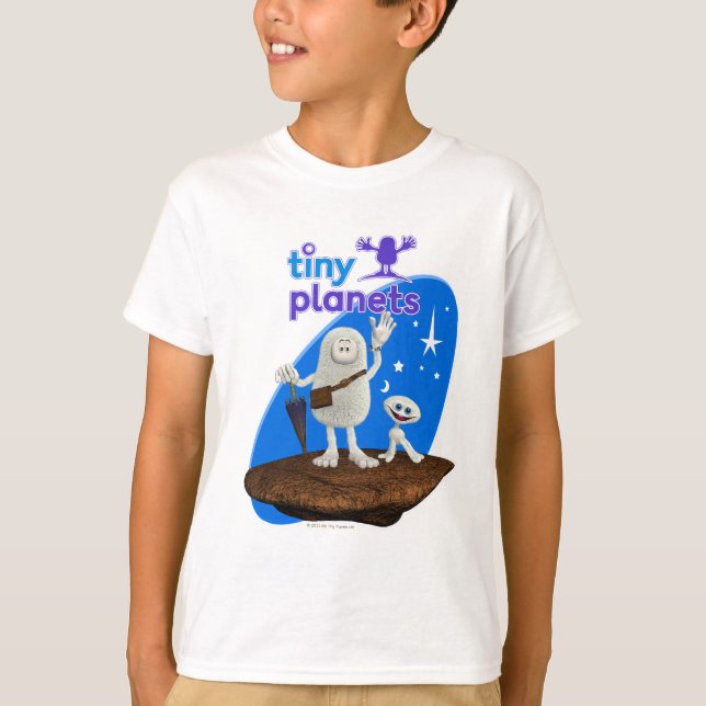 Den mycket små planetbingen & Bong Tee (Framsida)