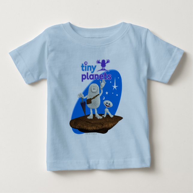 Den mycket små planetbingen & Bong Tee Shirt (Framsida)