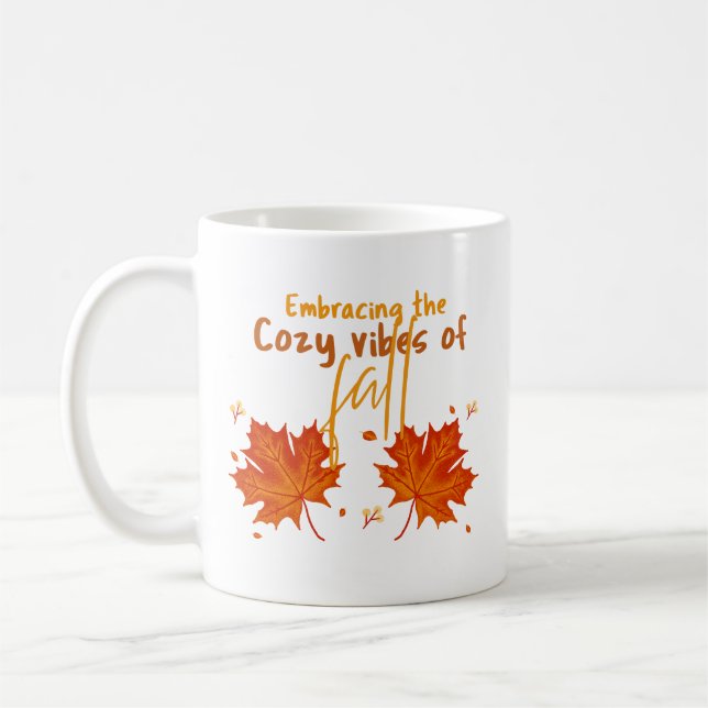 Den mysiga synen på fall. kaffemugg (Vänster)