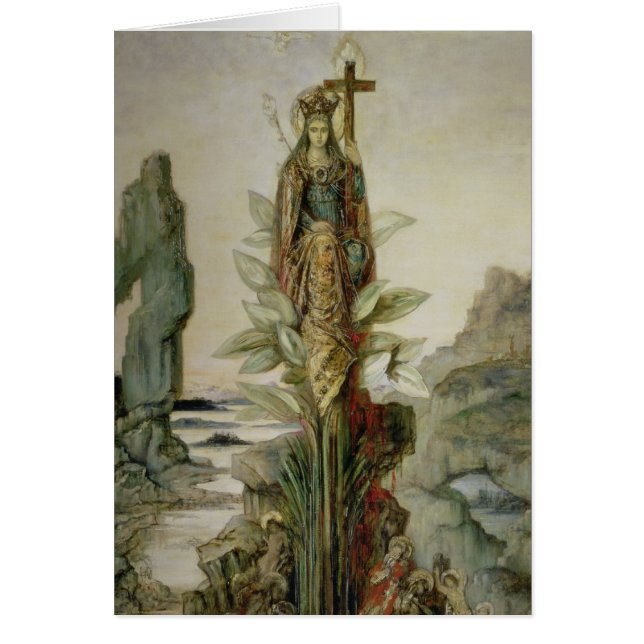 Den Mystic blomman Hälsningskort (Framsidan)