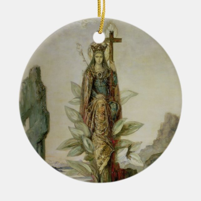 Den Mystic blomman Julgransprydnad Keramik (Framsidan)