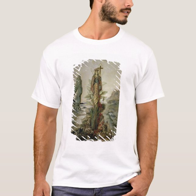 Den Mystic blomman T-shirt (Framsida)