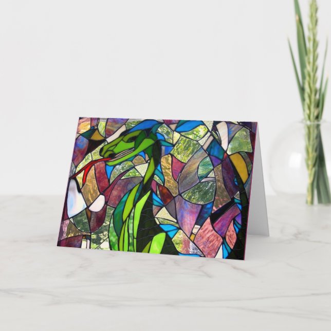 Den Mystic draken noterar kortet Kort (Framsida)