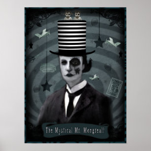 Den mystiska Herr Mongreall affischen Poster