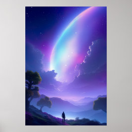 Den mystiska Måne och Lone Tracker Poster