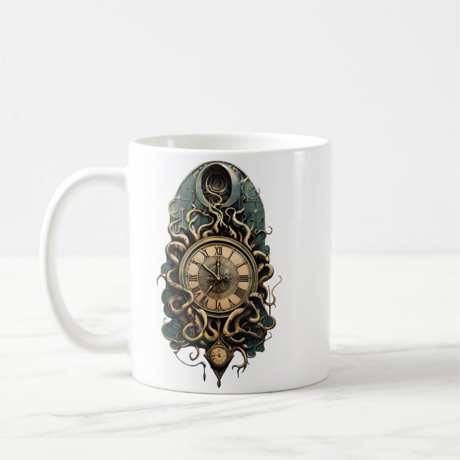 Den mystiska steampunkrörelsen. kaffemugg (Vänster)