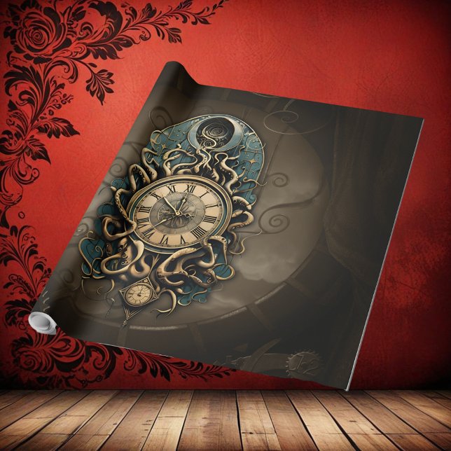 Den mystiska steampunkrörelsen. presentpapper (Skapare uppladdad)