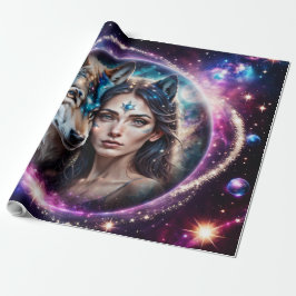 Den mystiska vargens makt presentpapper