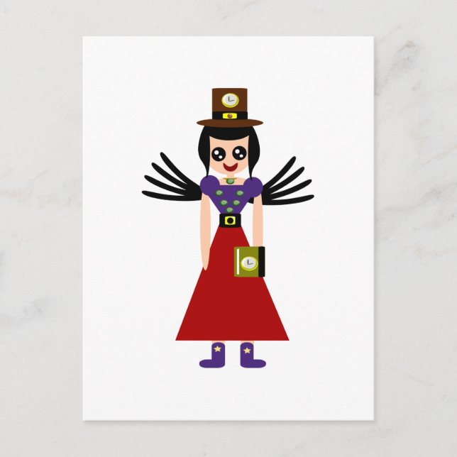 Den något undermåliga arbetsinsatsen vykort (Framsida)