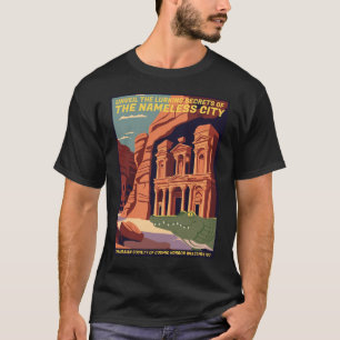 Den namnlösa stadsresepostern Lovecraft Cthulhu T Shirt