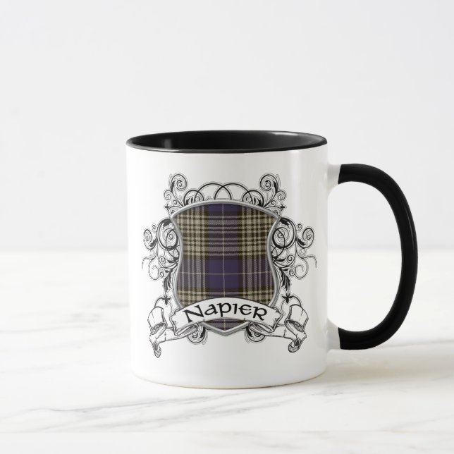 Den Napier tartanen skyddar Mugg (Höger)