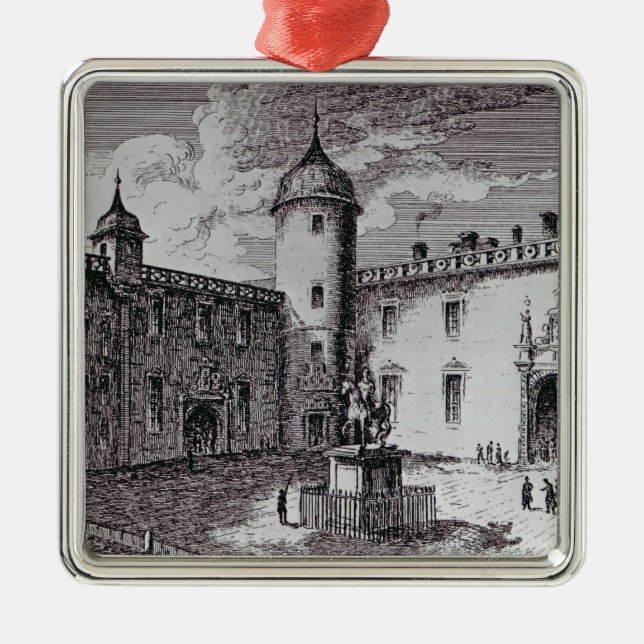 Den nära parlamentet julgransprydnad metall (Framsidan)