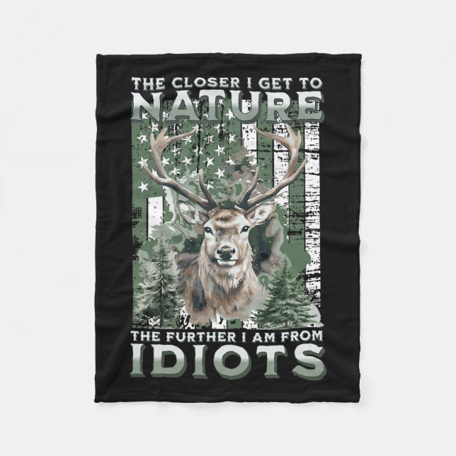 Den närmaste jag kommer till naturjakt på hikingsk fleecefilt (Framsidan)