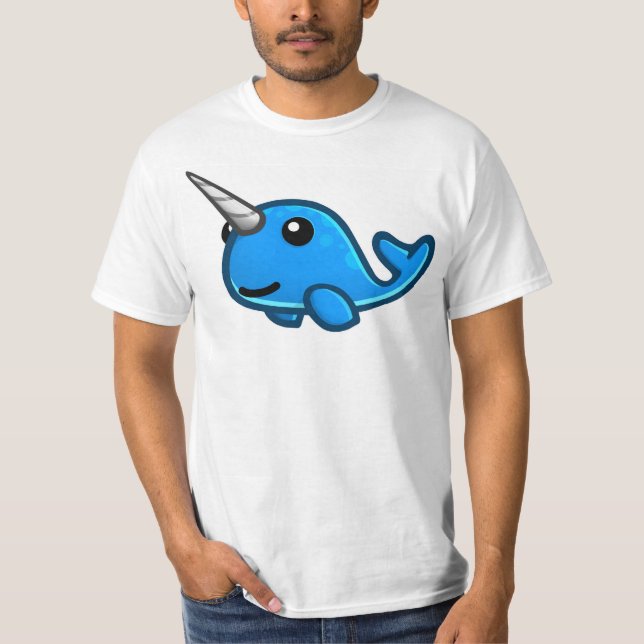 Den Narwhal skjortan Tee Shirt (Framsida)