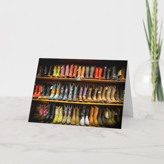 Den Nashville cowboyen startar hälsningkortet Kort (Framsida)