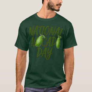 Den nationella avocado-dagen t shirt