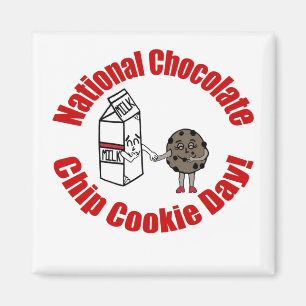Den nationella chokladdagen i Chip! Magnet