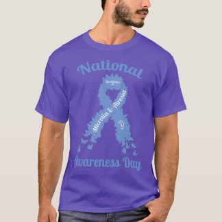 Den nationella dagen för medvetenhet om mikrotisma t shirt