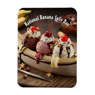 Den nationella dagen för uppdelning av Banana Magnet